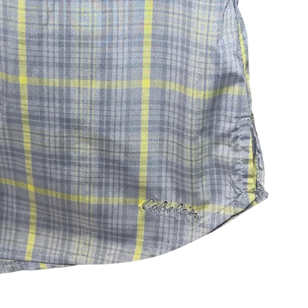 Cabela’s Roll Tab Long Sleeve Plaid Shirt - Image 7