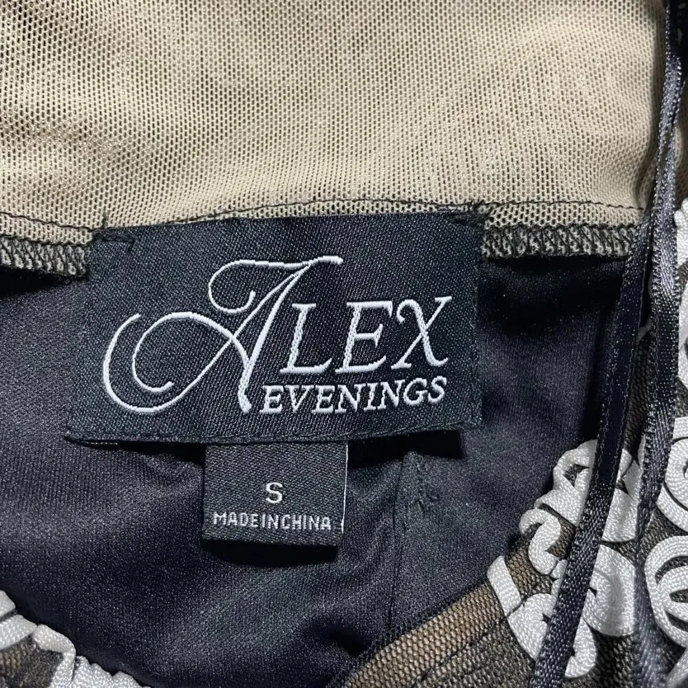 Alex Evenings Small  Top Blouse Wedding Holidays Party - Image 5