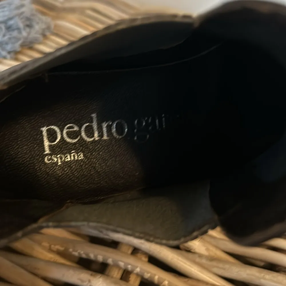 PEDRO GARCIA YOAD CHELSIA HEEL PLATFORM Bootie TAN BROWN PEPPLE Size 8.5 - Image 6