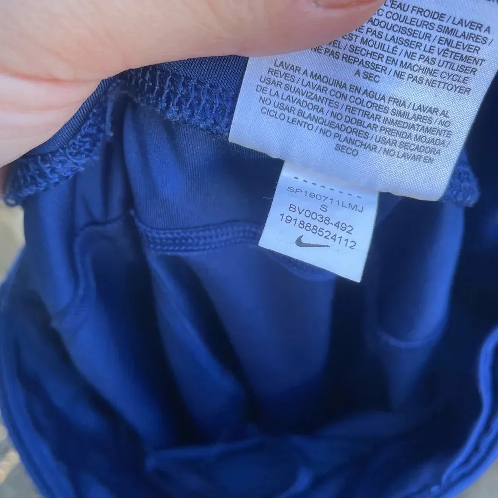 NIKE COBALT BLUE RUNNING LEGGINGS - Image 4