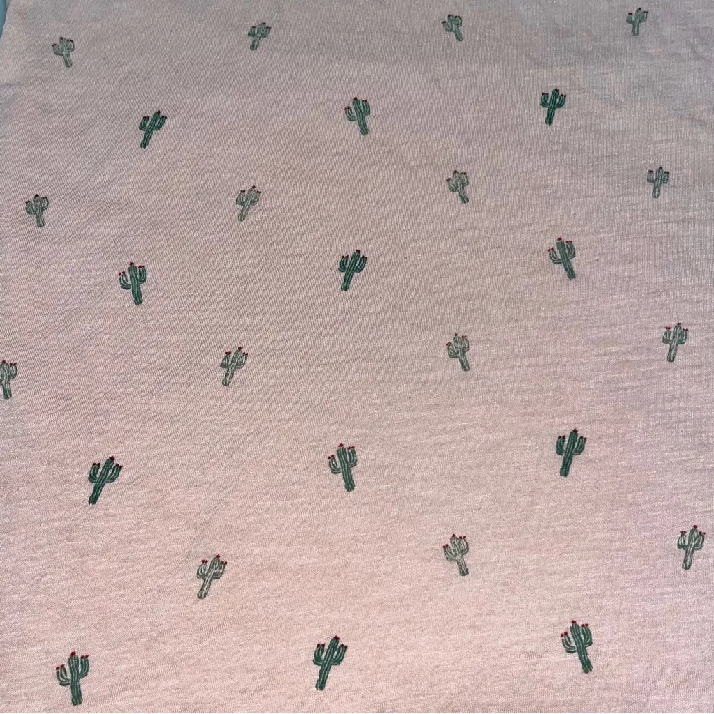Marine Layer Peach Short Sleeve V Neck Cactus Tee T Shirt Top size XS - Image 7
