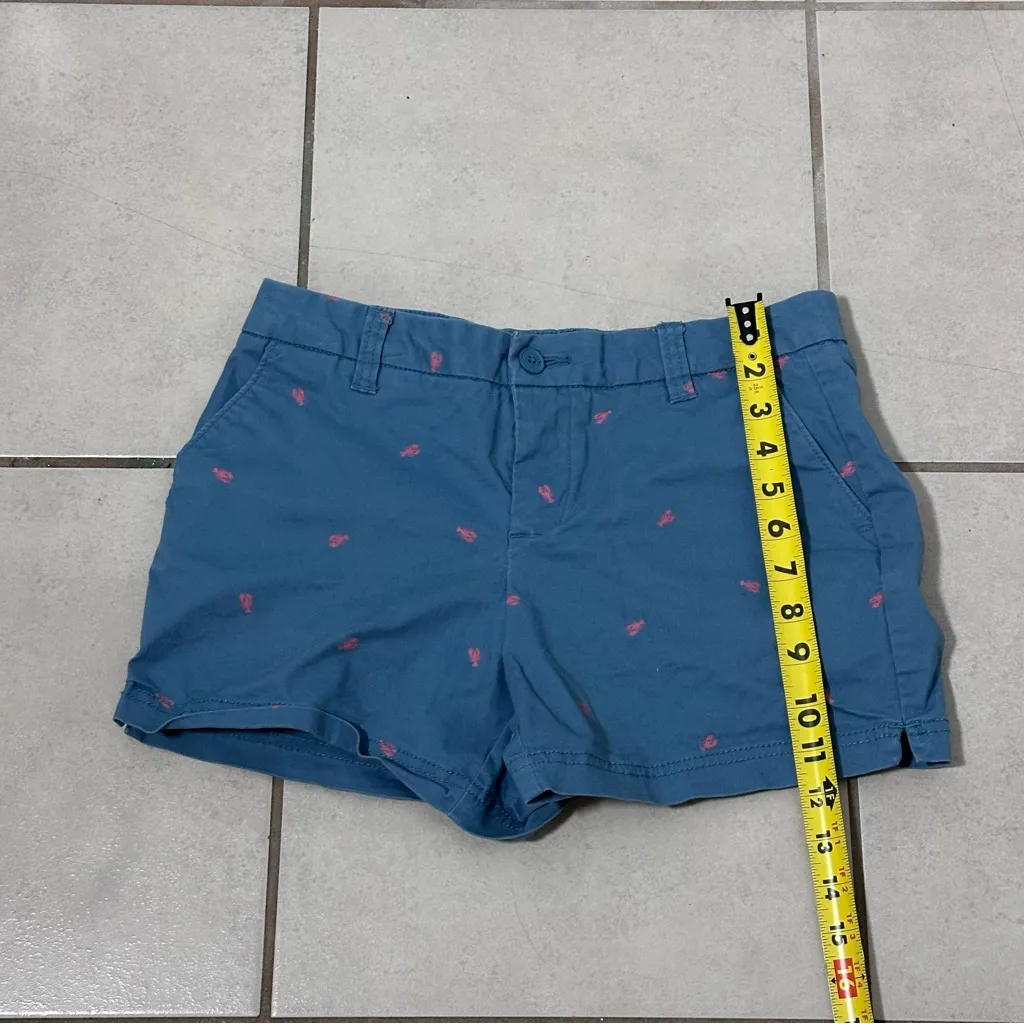 Magellan Outdoor Blue Women's Shorts Lobsters Print Accents size 2 - Image 7