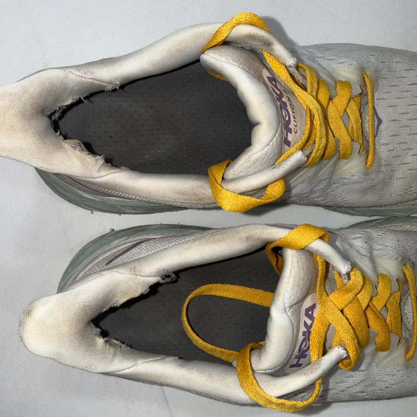 Hoka Clifton 8 Athletic Running Gym Training Shoes Women’s Sneakers Size 9B READ - Image 5