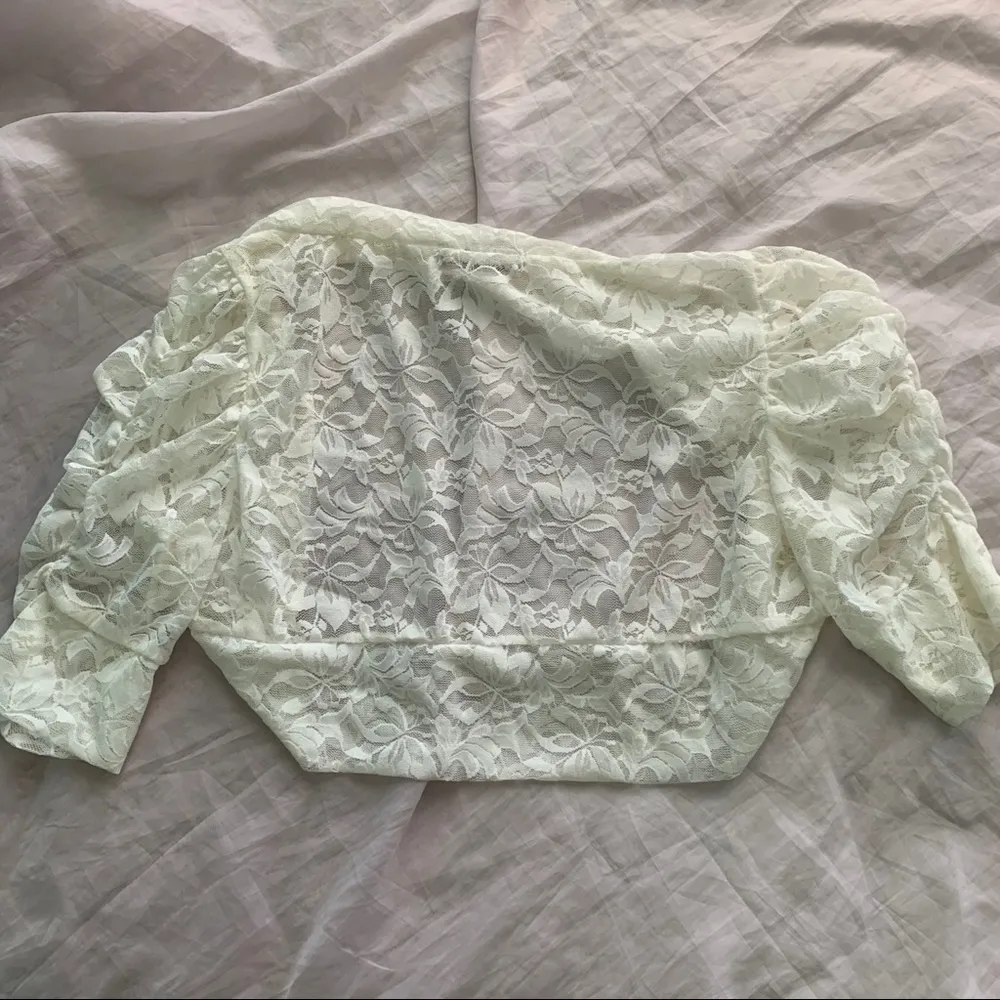mini lace  cardigan - Image 2