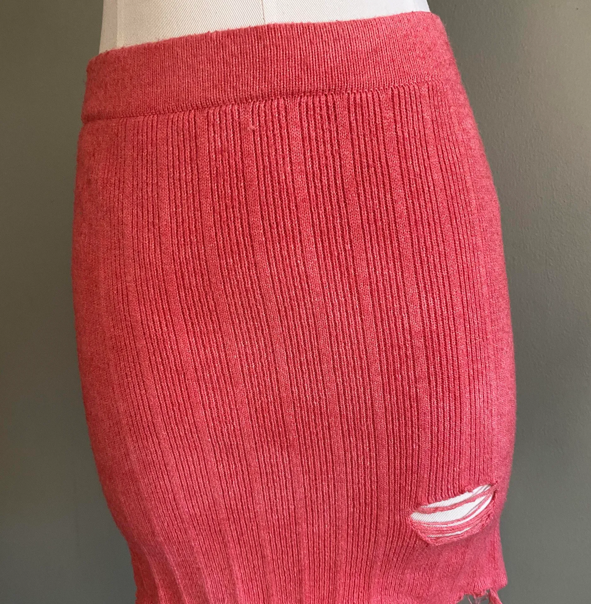 Hand Dyed Mini Skirt - Image 4