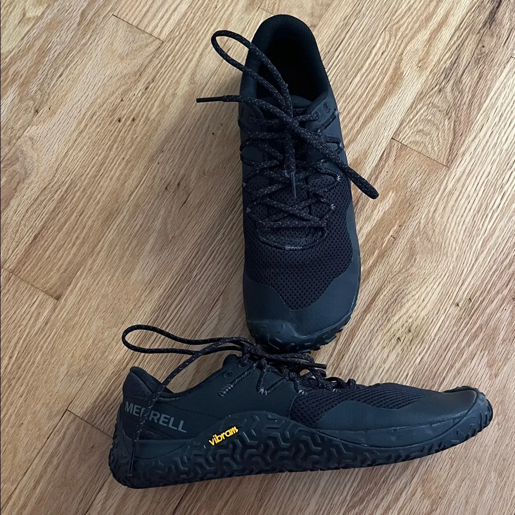 Merrell Black Women's Trail Glove 7 Barefoot Shoes Sz 10 - Image 2