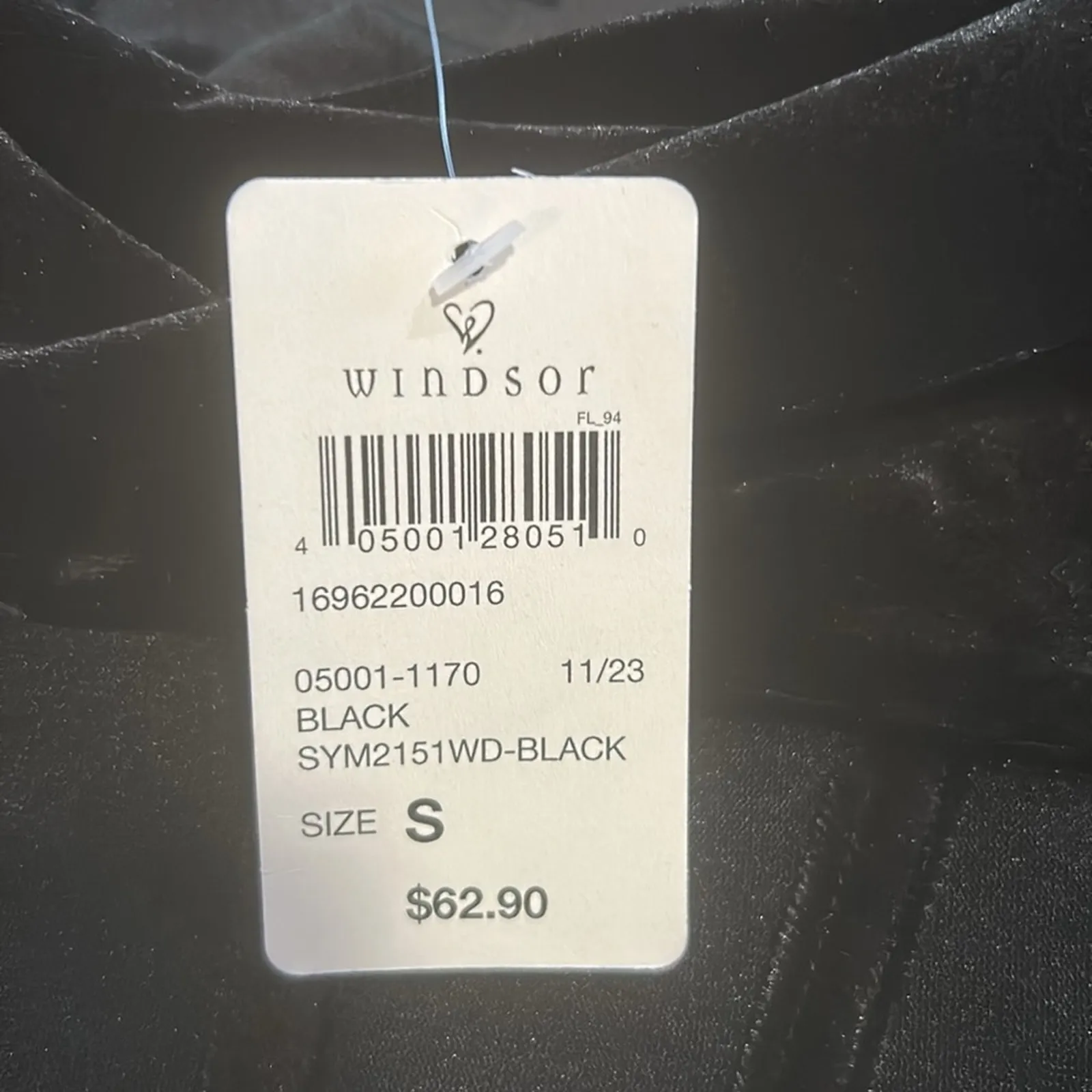 WINDSOR Elegant Black Off-Shoulder Dress Size Small - Image 6