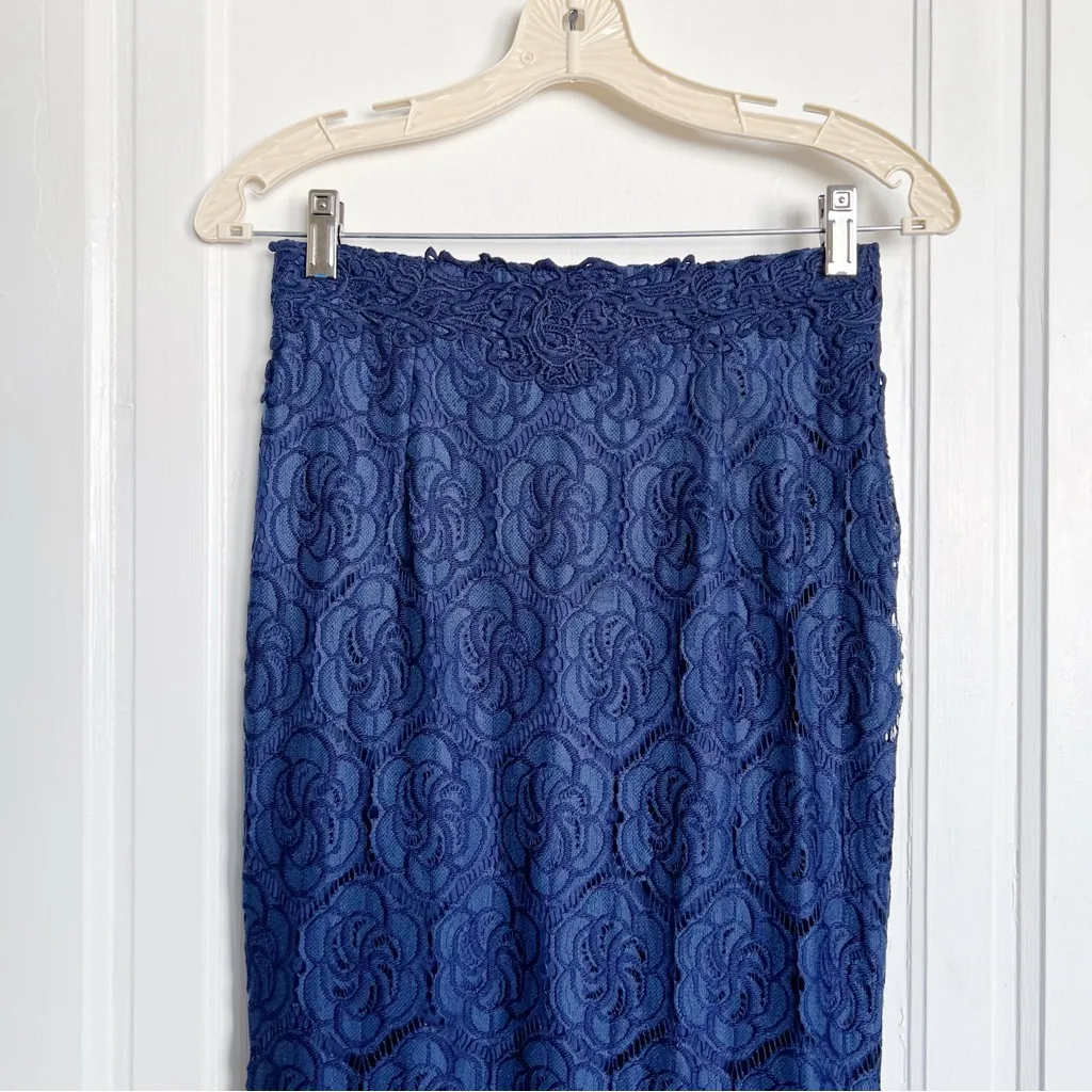 Lulu’s • Something So Sweet Navy Blue Lace Two-Piece Maxi Dress gown prom formal - Image 10