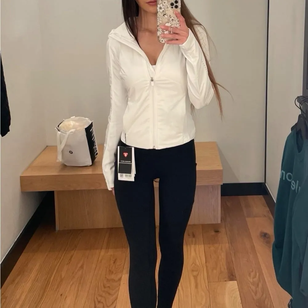 Lululemon NEW  Push Your Pace Jacket White - Image 11