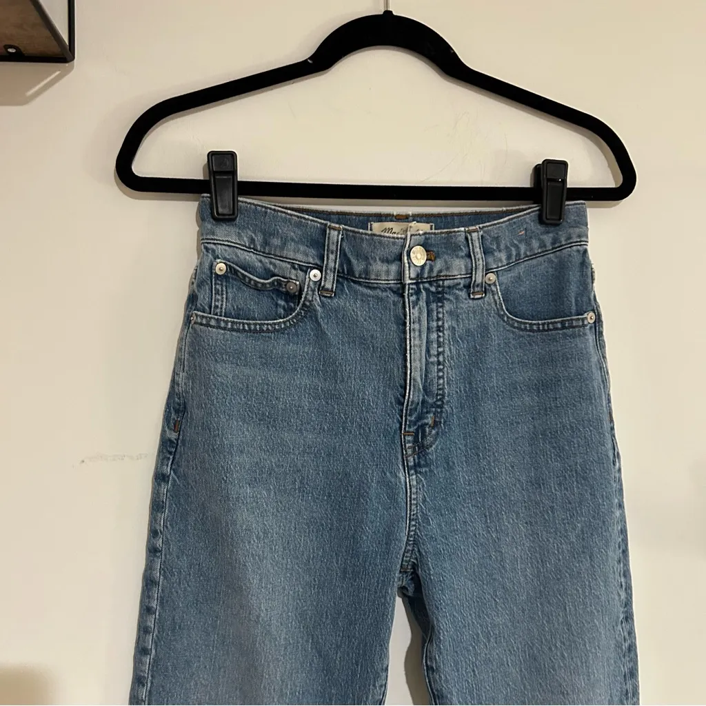 Madewell The '90s Straight Crop Jean Size 25 - Image 5