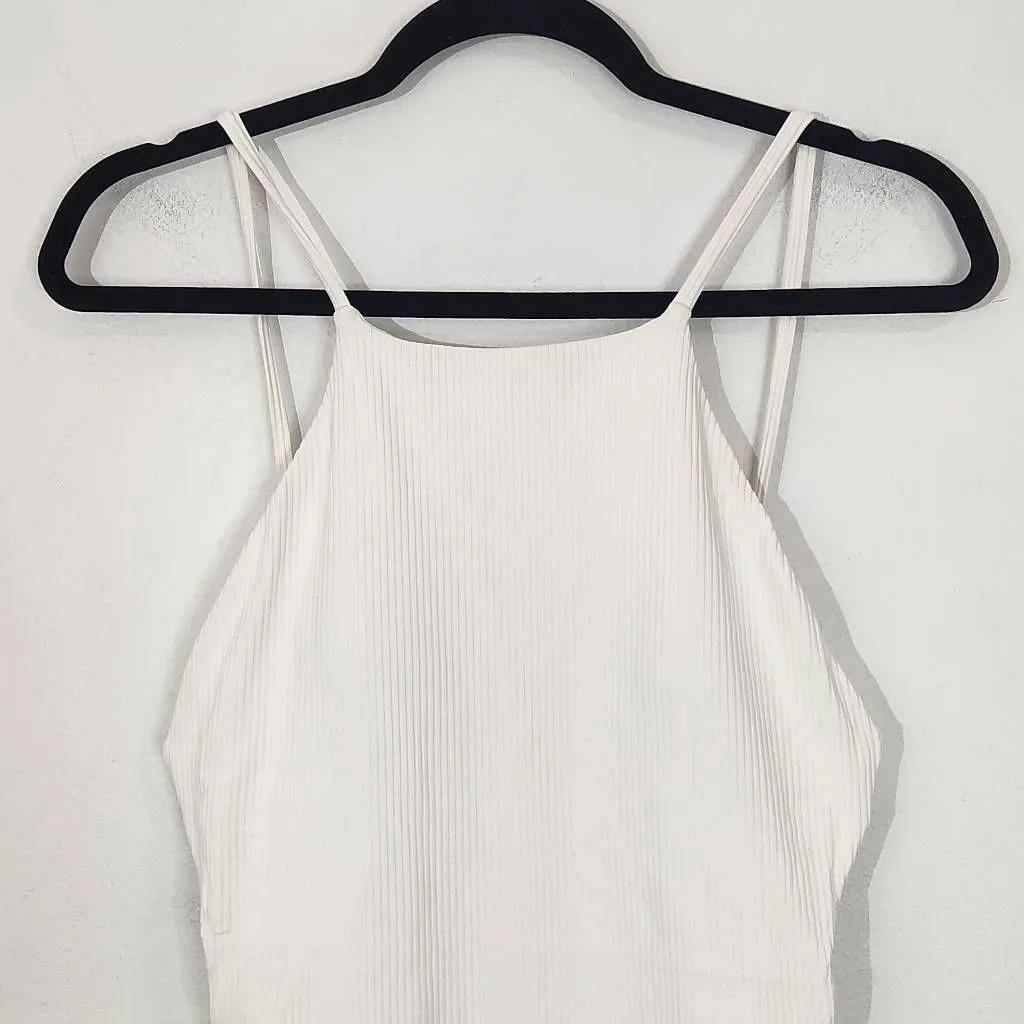 Andie Cream One-Piece Swimsuit NWT Large Cream Andie One Piece Swimwear - Image 2