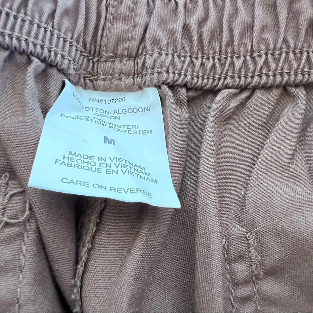 Dickies  Women’s Drawstring Pull On Medical Scrub Pants Brown - Image 3