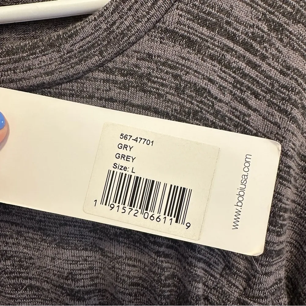 Bobi Sweater Women Long Sleeve Round Neck Lightweight Cinch Size Large - Image 4