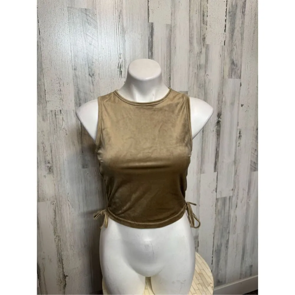 Missguided velvet tank top - Image 2