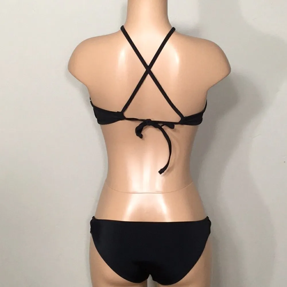 New Floral and netting bikini set. NWOT - Image 3