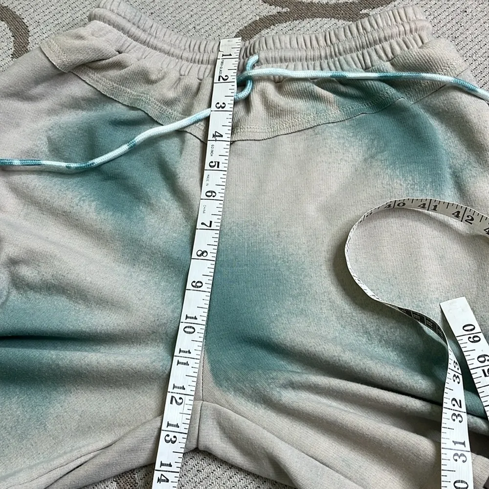 POL Tie Dye Cotton Blend Side Zipper Pull On Bermuda Shorts, size small - Image 12