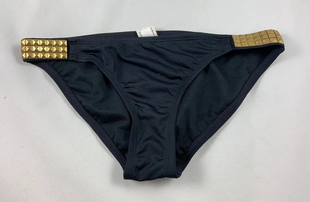 MD  Fringe Studded Black bikini - Image 4