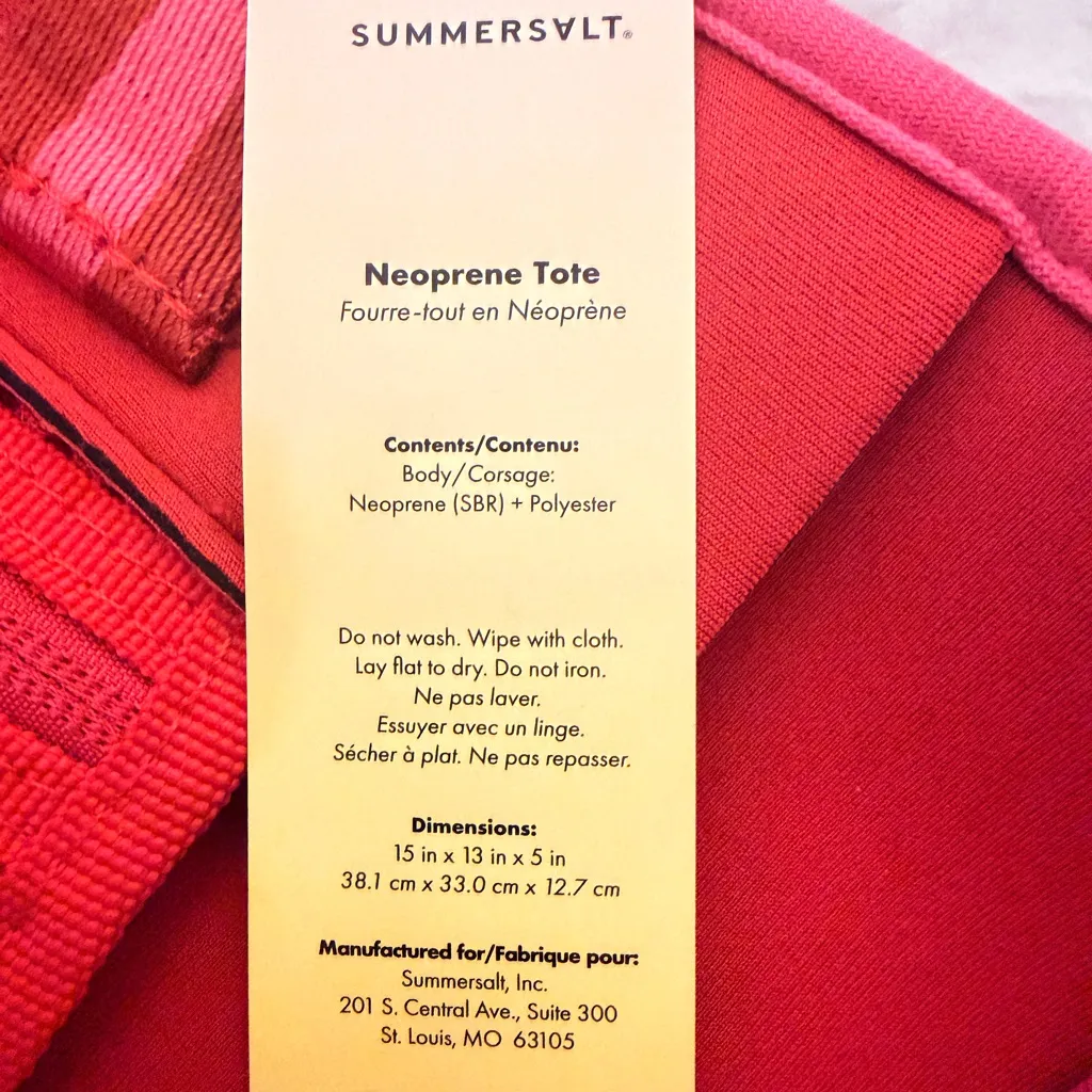 Summersalt Anthropologie Swim Bag NWT - Image 7