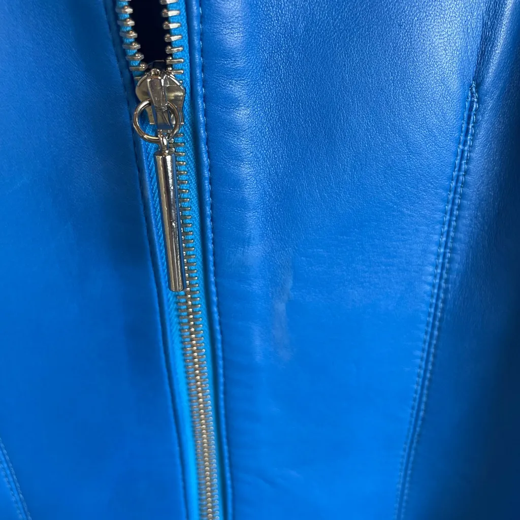 Est Retail $2300 Claude Montana Made in Paris Vibrant Blue Sleeveless Vest Size undefined - Image 8