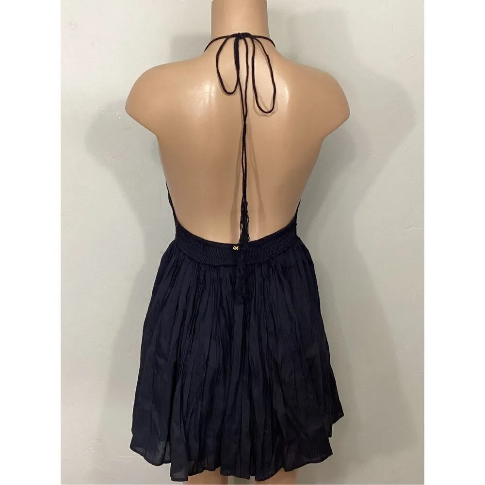 New. Pilyq plunge neck mini halter dress. Size M/L. Retails $134 - Image 8