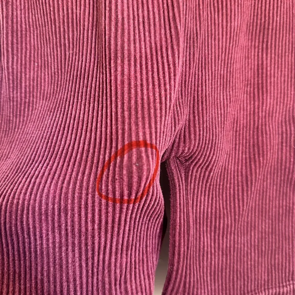 Aura Women’s Purple 5” Soft Ribbed Biker Shorts Size M/L - Image 8