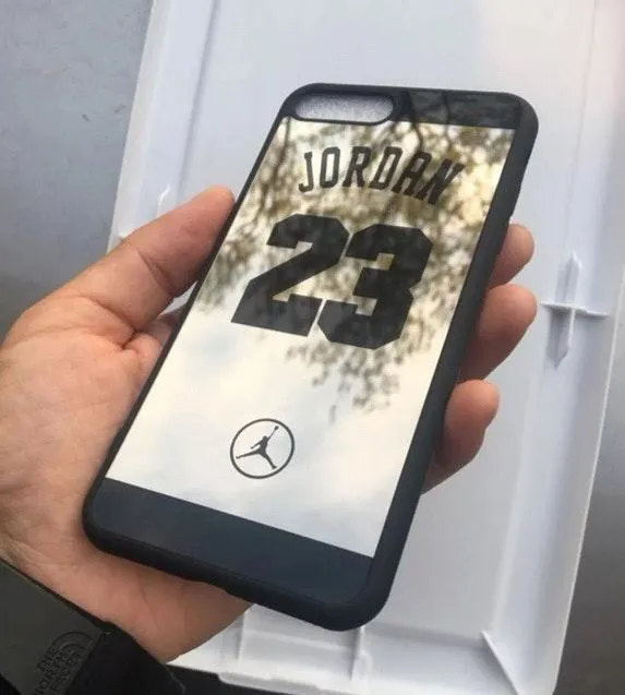 iPhone 6/6s Cute NBA 23 Michael Jordan Mirror Case Black - Image 4