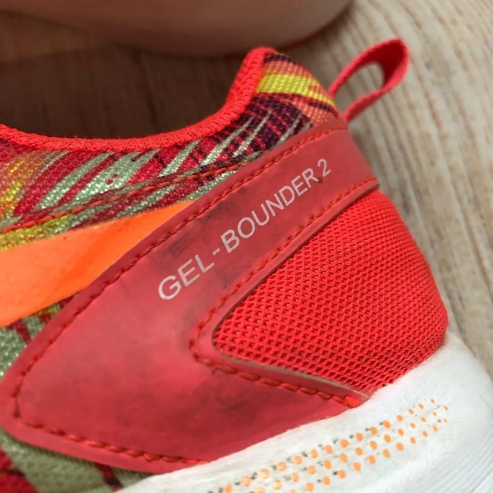 Asics Gel-Bounder 2 GS Diva Pink/Hot Orange - Image 5