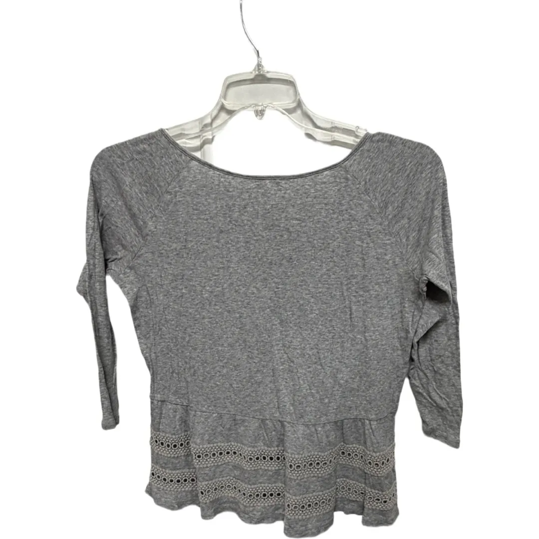 Vintage Y2K 3/4 Sleeve Babydoll Top Size Large Preppy Retro Soft Girl Mall Core - Image 4