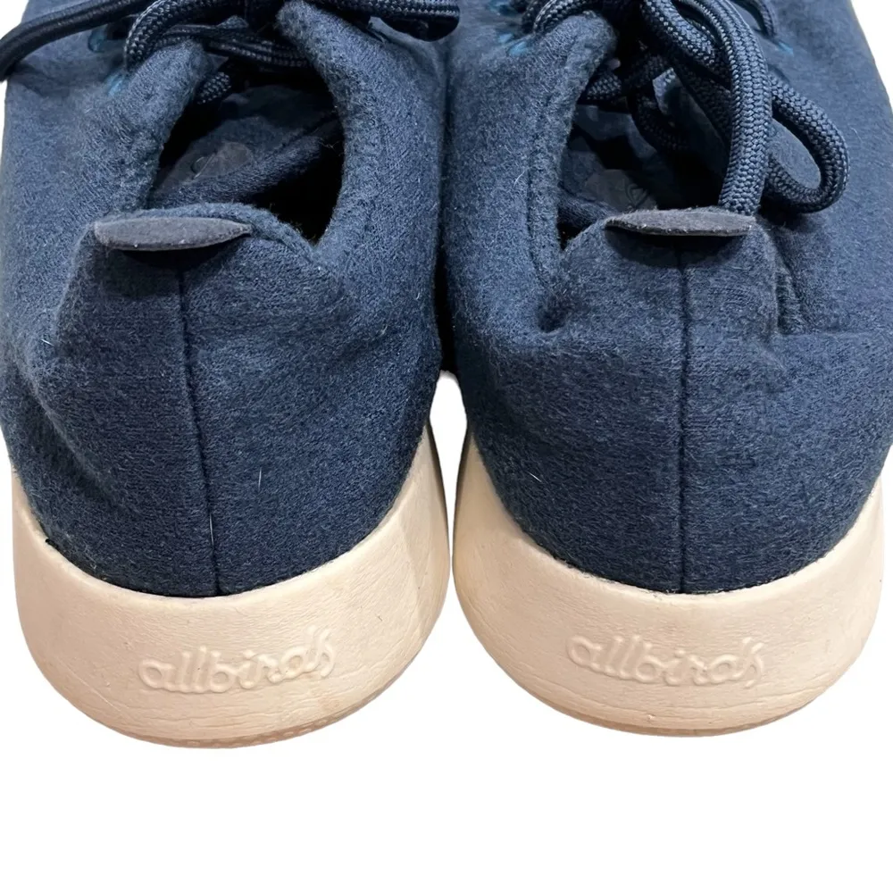 Women’s Blue Allbirds Wool Runners Running Shoes Sneakers - Image 5