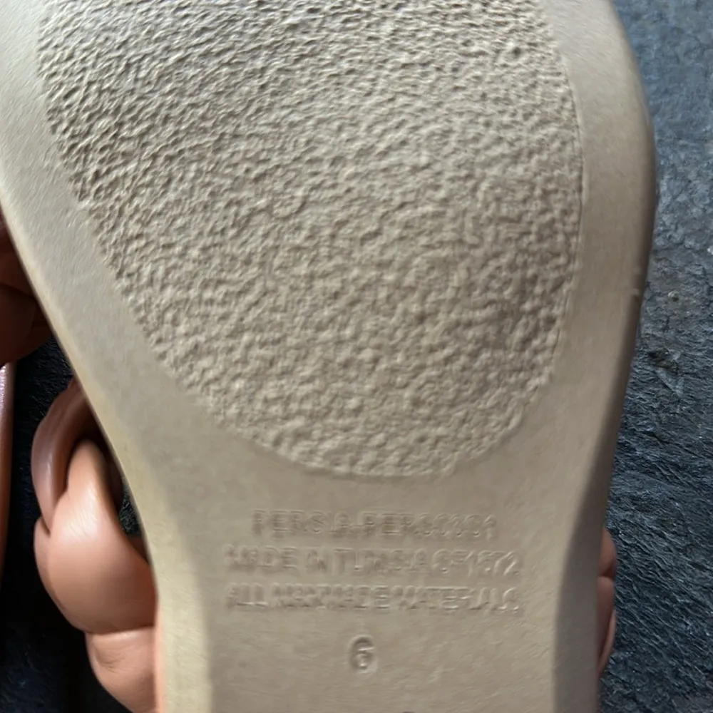 Steve Madden  “Alona” Braided Sandals Peachy Nude - Image 3