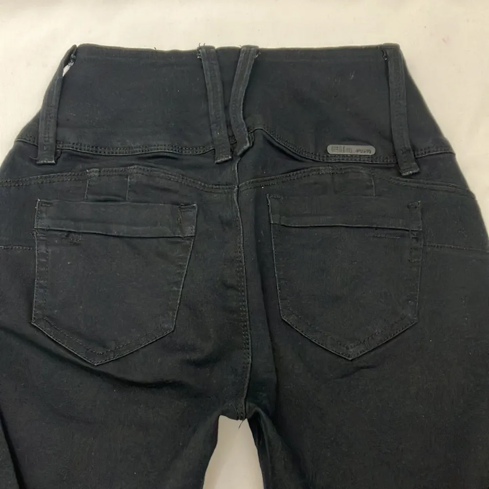 Ella Jeans black high waisted skinny pants woman’s size 1 - Image 6