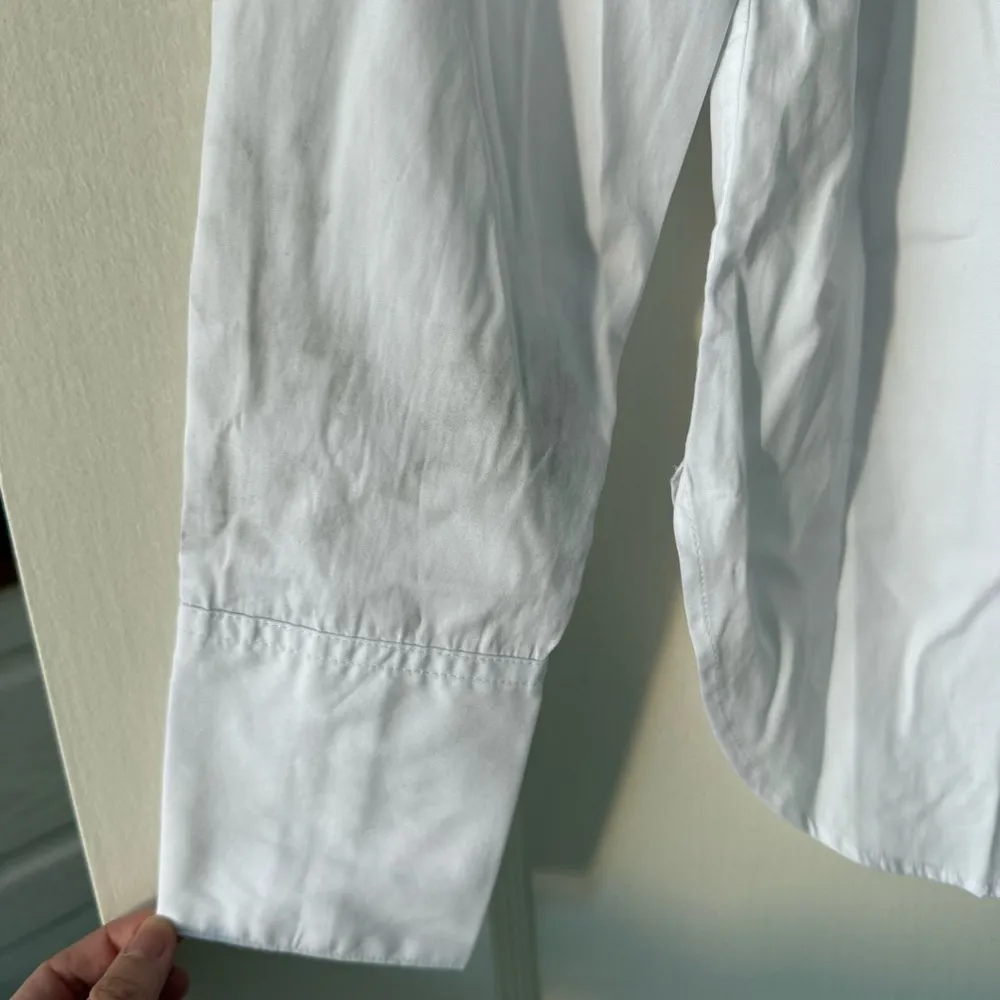 Madewell Relaxed Button-Up Shirt in Eyelet White Size XSmall 100% Cotton NWT - Image 8