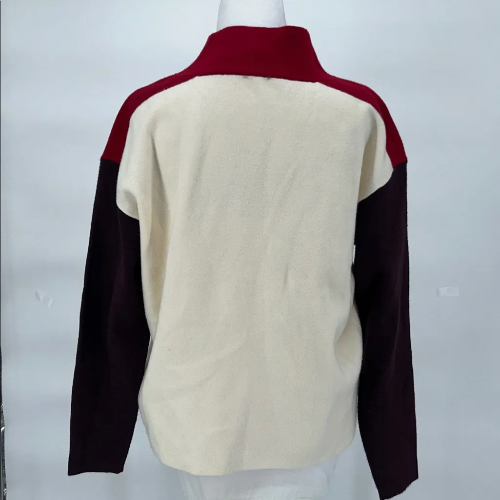 Maeve ANTHROPOLOGIE  the carys Mock NECK SWEATER Small - Image 6