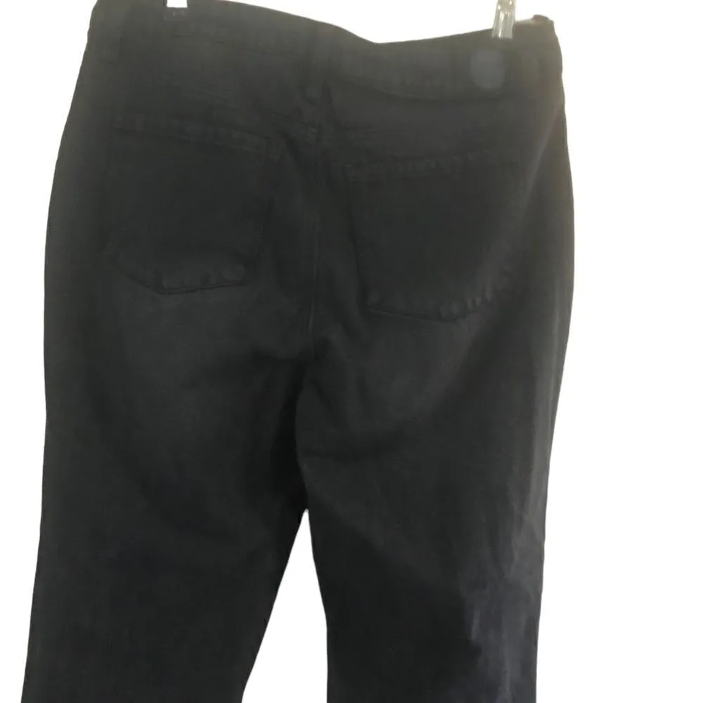 PTCL Black Distressed Jeans Raw Hem Women's Size 31 - Image 3