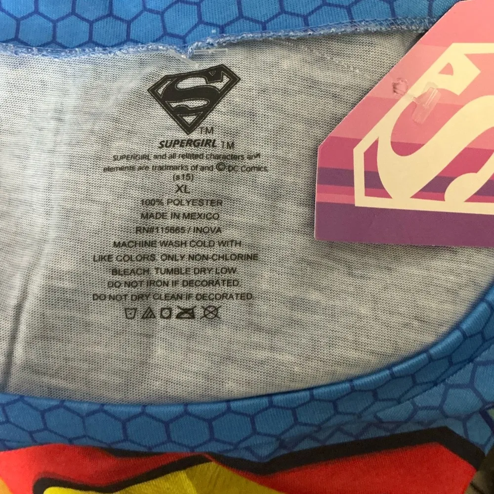 Superman Sublimated Women's Caped Costume T-Shirt - Image 6