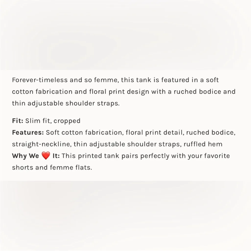 We The Free Dolce Vita Tank small - Image 5