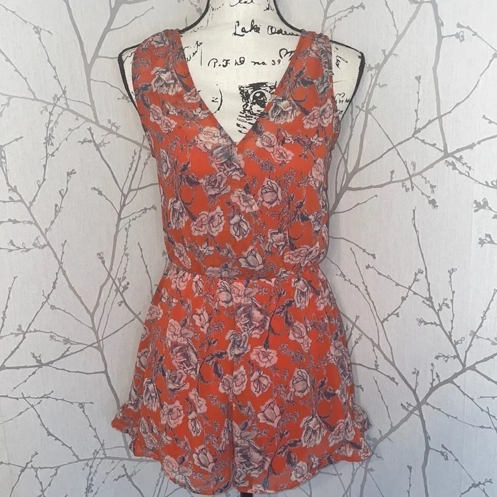 ‎ASTR floral print romper, XS - Image 2