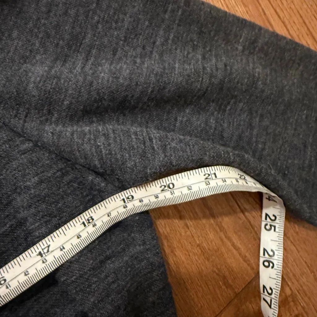 Brooks Brothers Grey Wool wrap Aline dress size 14 - Image 10