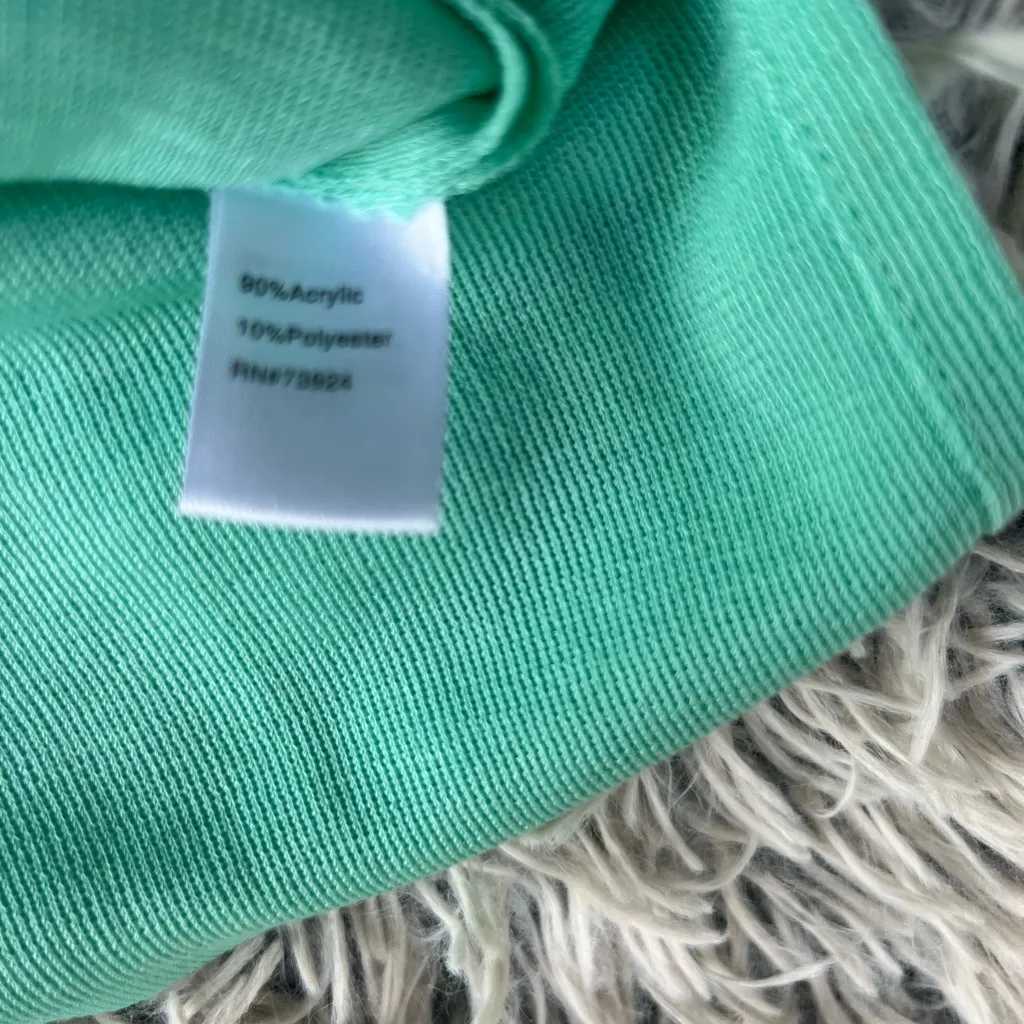 Ming Wang Tank Top Women's Size X-Large Knit Mint Green - Image 4