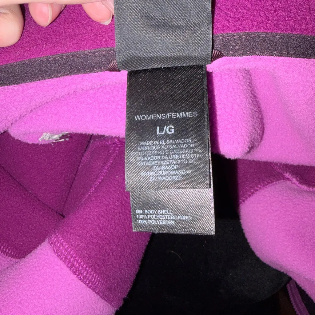 The North Face Women's Pink and Purple Jacket - Image 9