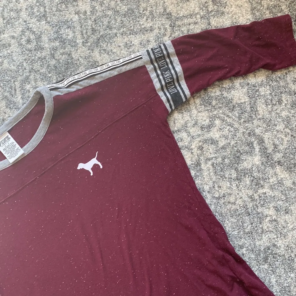 Victoria’s Secret PINK Drop Sleeve Speckled 3/4 Sleeve Top - Image 9