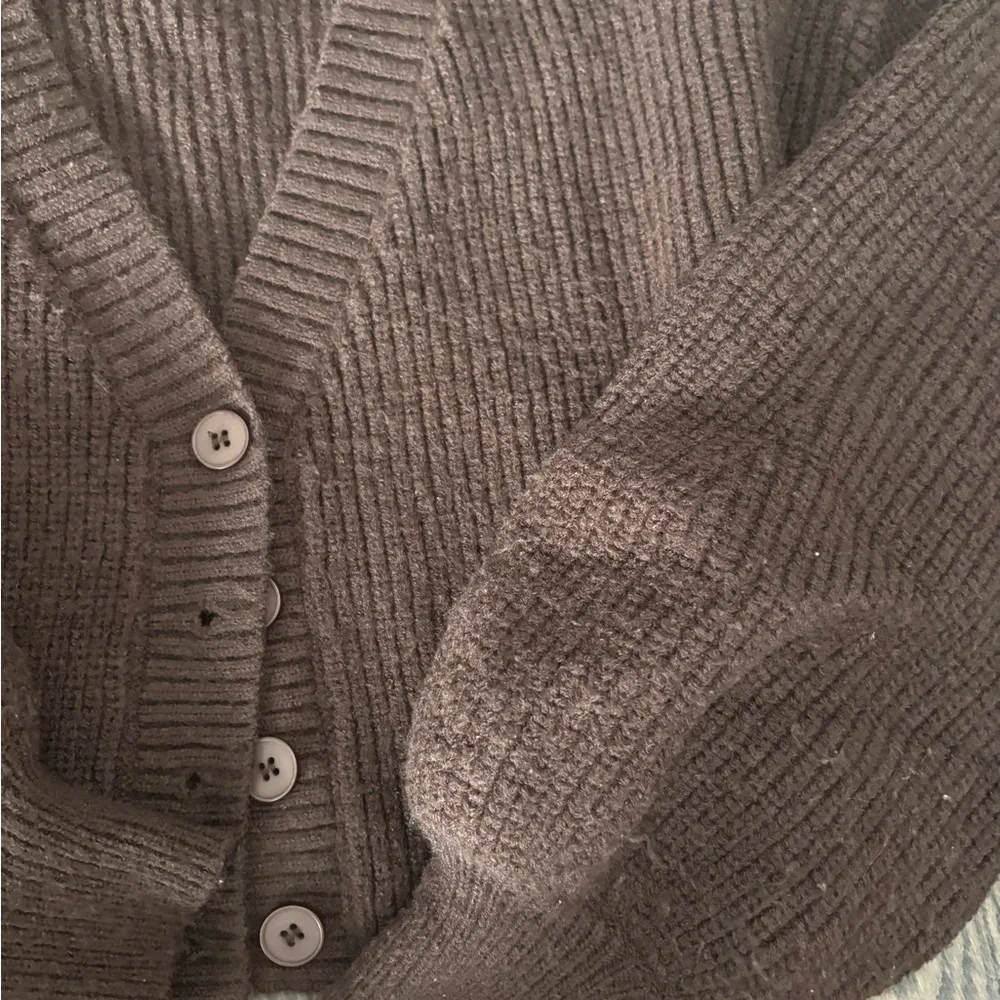 Edikted brown cardigan - Image 2