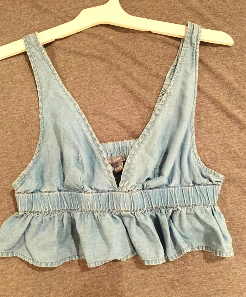 Chambray Bralette - Image 3
