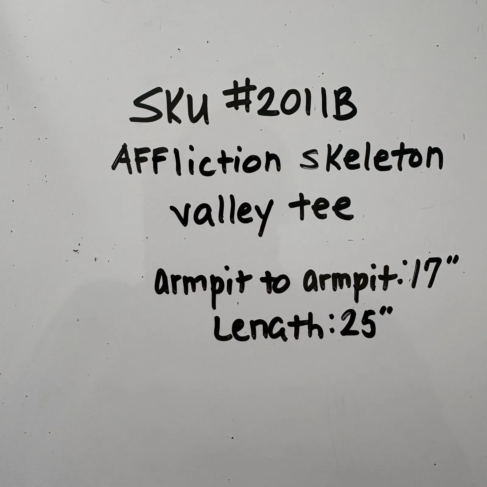 Affliction Women's "Skeleton Valley" scoop neck rhinestone T-Shirt NWT Y2K Style - Image 13