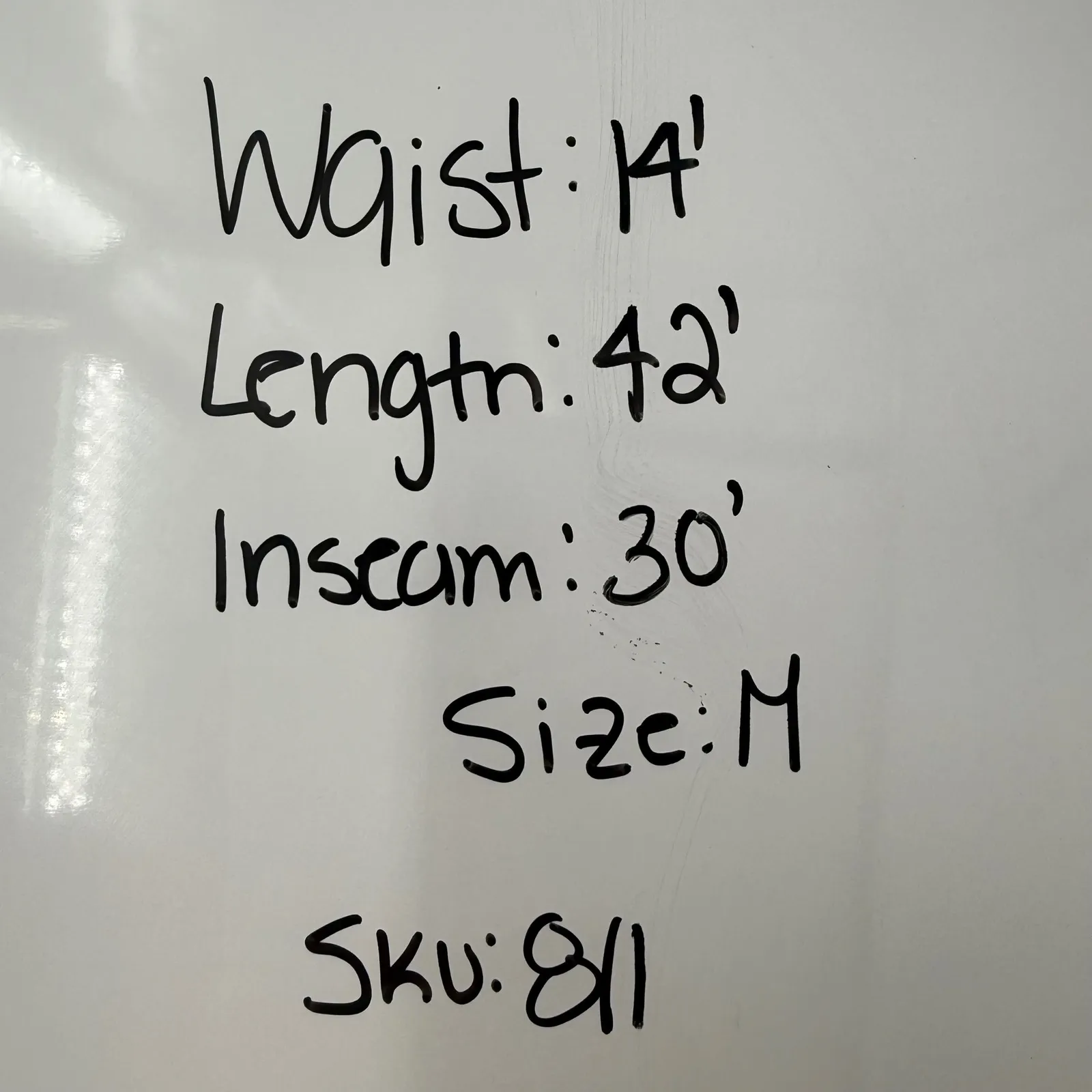 Wish List Jeans White Flare Leg High Waist Denim Pants‎ Size M - Image 11