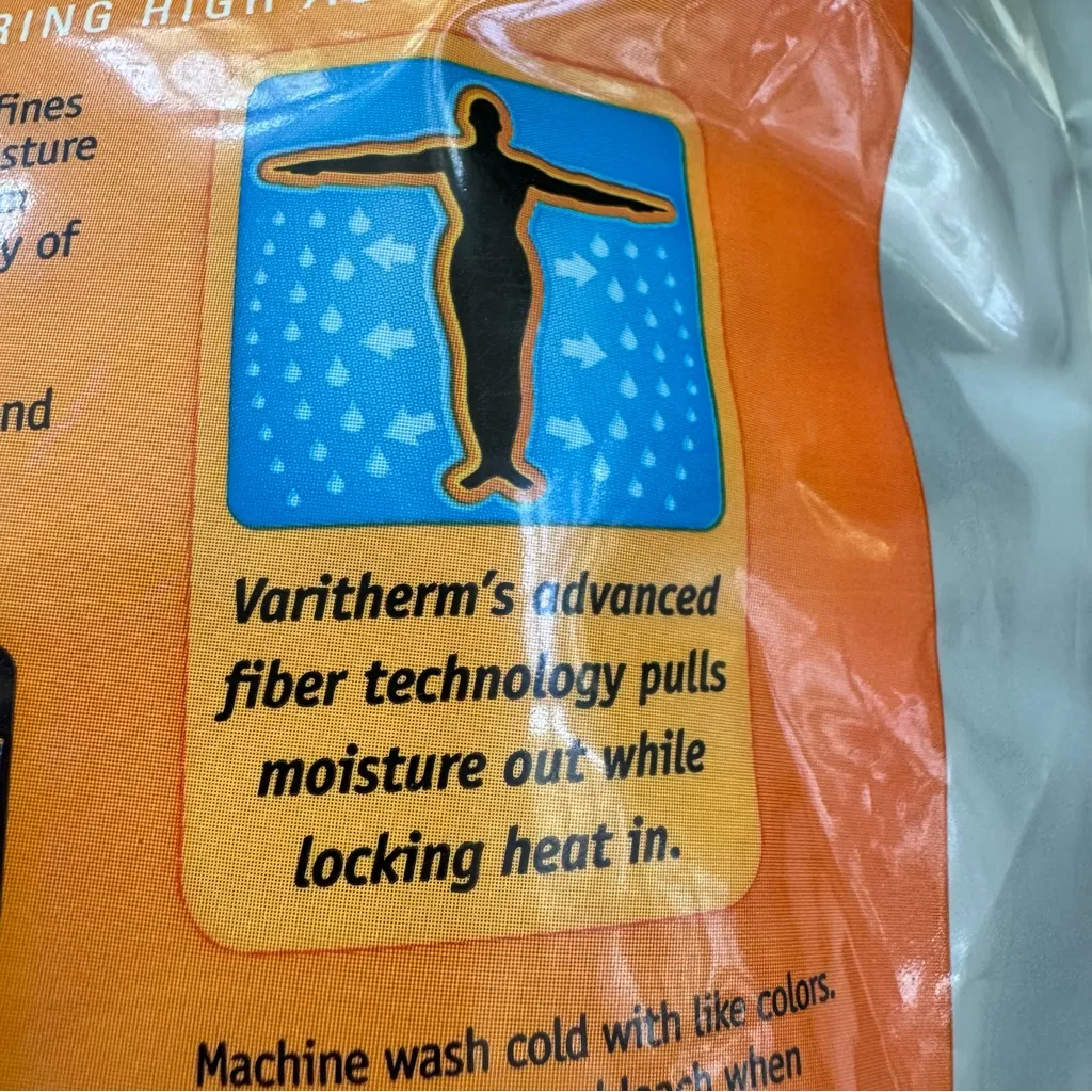 NEW Duofold Varitherm Performance Cold Weather Zip Mock Base Layer Top Size L Size L - Image 6