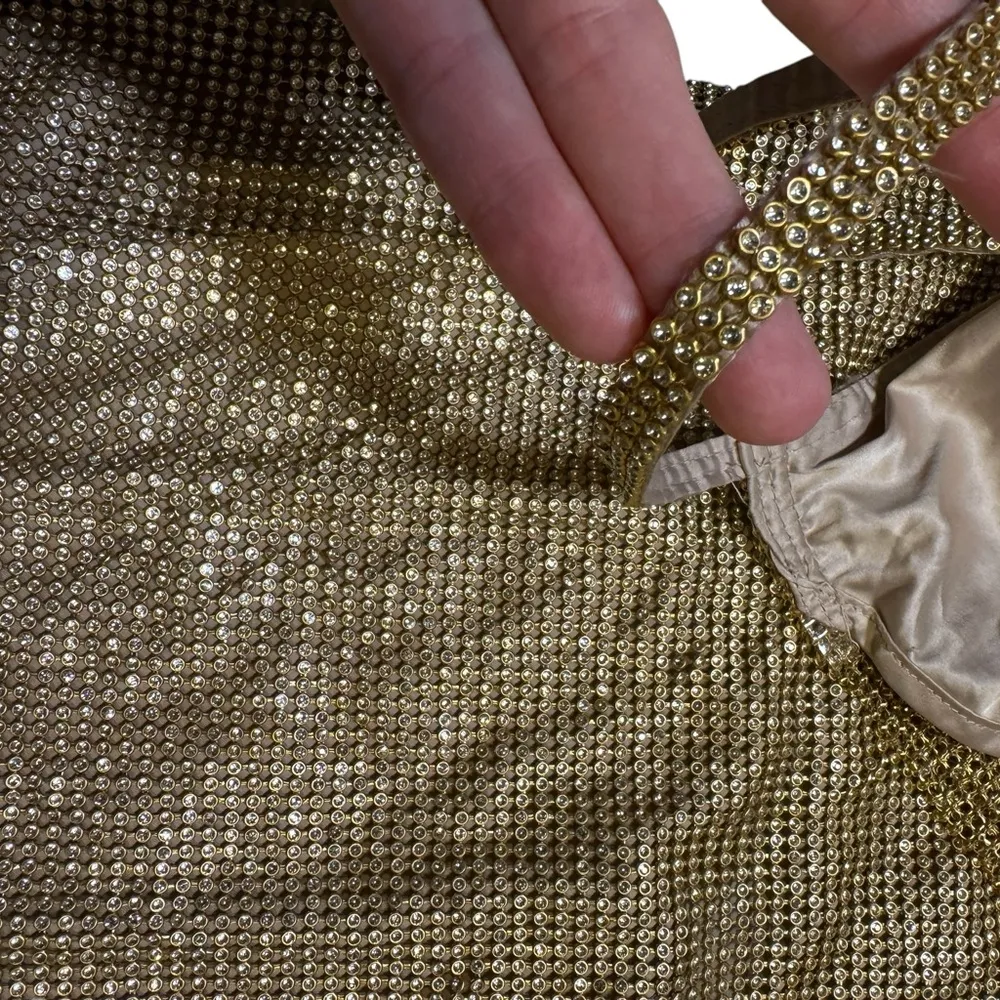 SNDYS - SUNSET DRESS GOLD BACKLESS MINI DRESS US 4 - Image 4