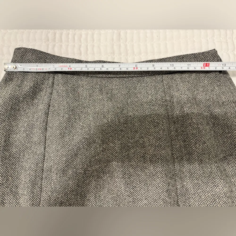 Eddie Bauer Gray Wool Skirt Size 2 - Image 4