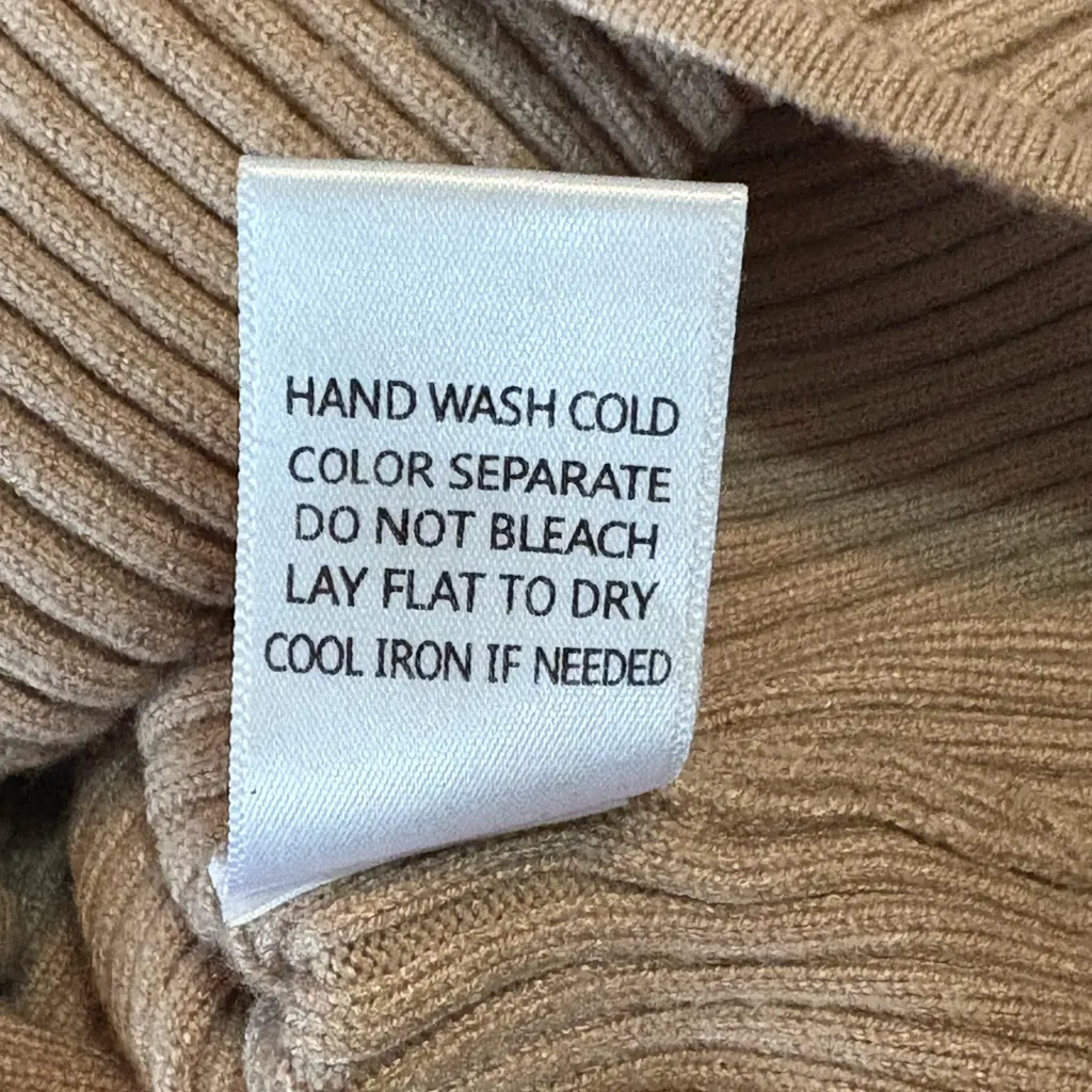 Gilli Ribbed Bodysuit in Tan size XS/S - Image 8