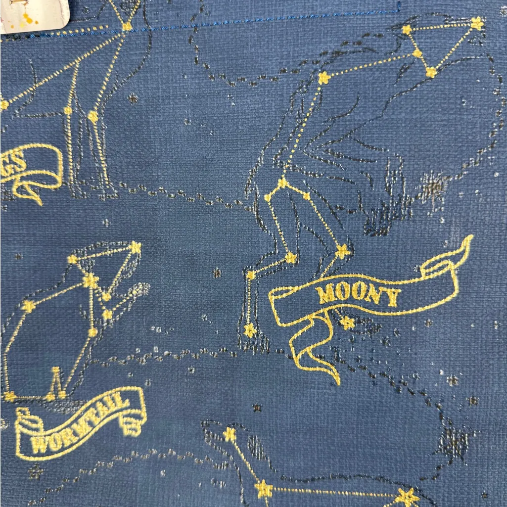 Stylish Blue Constellation Tote - Image 3